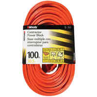 Main 2 - Extension Cord 12/3 3-Outlet 100' Yellow Jacket 2820 - San Antonio Retail