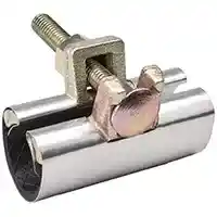 Main 1 - Clamp Pipe Repair  1/2" 1Pc Stainless Steel 160603 - San Antonio Retail