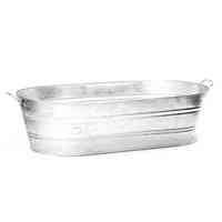 Main 2 - Tub*D*Galvanized Oval  1 Gal 0000-0V - San Antonio Retail