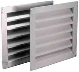 Main 1 - Metal Louver Vent 14"X24" Rectangular VF1424 - San Antonio Retail