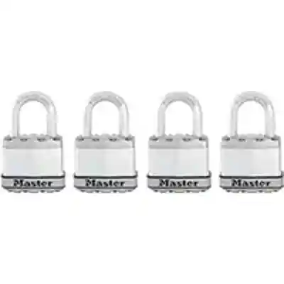 Padlock, Master, Magnum, 1-3/4", 4 Pk  M1XQ - San Antonio Retail