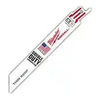 Main 1 - Saw Blade Reciprocating Milwaukee 18Tpi 6Lg 5Pk Metal 48-00-5184 - San Antonio Retail