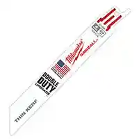 Main 1 - Saw Blade Reciprocating Milwaukee 24Tpi 6Lg 5Pk Metal 48-00-5186 - San Antonio Retail