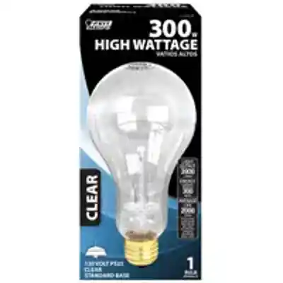Bulb Incandescent 300-Watt Dimmable Clear E26 Base Feit 300M - San Antonio Retail