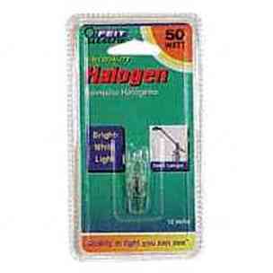 Main 3 - 50-Watt*D* Dimmable T4 JCD G6.3 Bi-Pin Base Clear Halogen Bulb BPQ50T4/JCD/RP  - San Antonio Retail
