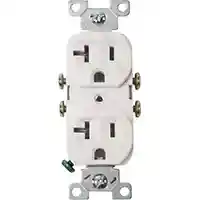 Main 1 - Receptacle Duplex White 877W-Bx 20Amp Grounded - San Antonio Retail
