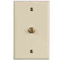 Main 1 - Tv Jack Coax Almond Vw1001Wj1A - San Antonio Retail