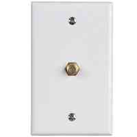 Main 1 - Tv Jack Coax  White Uw1001Wj1W - San Antonio Retail