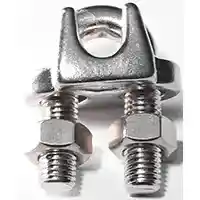 Main 1 - Cable Clip Stainless Steel 1/8"  260S-1/8 - San Antonio Retail