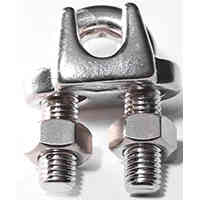 Main 2 - Cable Clip Stainless Steel 1/8"  260S-1/8 - San Antonio Retail
