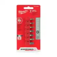 Main 1 - Bit Tip Set Torx 7Pc T10,T15,T20,T25,T27,T30,T40 1" Milwaukee 48-32-4615 - San Antonio Retail
