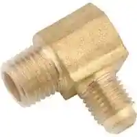 Main 1 - Brass Flare Elbow 3/8"Flarex3/8"Mpt 409 754049-0606 - San Antonio Retail