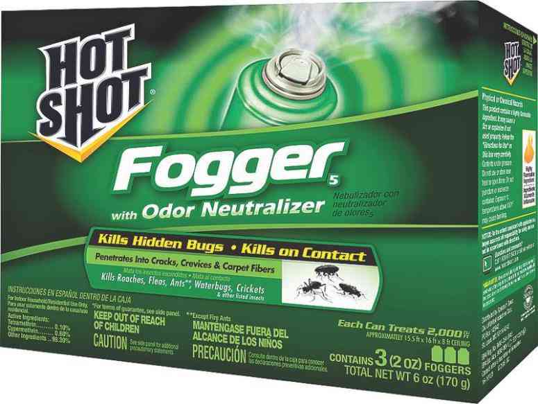 Main 4 - Insect Killer Hot Shot Indoor Fogger 3Pk 96180 - San Antonio Retail