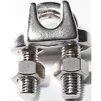 Main 1 - Cable Clip Stainless Steel 5/16" 260S-5/16 - San Antonio Retail
