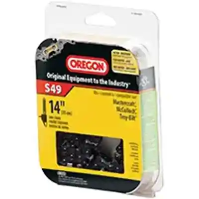 Chainsaw Chain 14" Stainless Steel Oregon Replacement S49 - San Antonio Retail