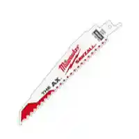 Main 1 - Saw Blade Reciprocating Milwaukee 5Tpi 6Lg 5Pk Ax 48-00-5021 - San Antonio Retail