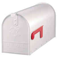 Main 2 - Mailbox Rural #1 White Steel E1100W00  - San Antonio Retail