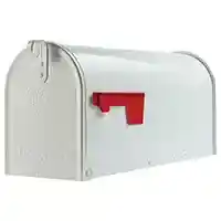 Main 1 - Mailbox Rural #1 White Steel E1100W00  - San Antonio Retail