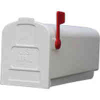 Main 2 - Mailbox White Poly Px-1W #1 - San Antonio Retail