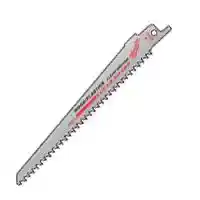 Main 1 - Saw Blade Reciprocating Milwaukee 6Tpi 9Lg 5Pk Wood 48-00-5016 - San Antonio Retail