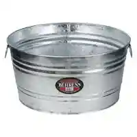 Main 1 - Tub Galvanized Round 15 Gallon #2 - San Antonio Retail