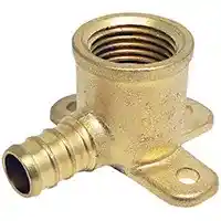 Main 1 - Pex Ap Drop Ear Elbow 1/2" Fpt Brass/Pex Apxdee12 - San Antonio Retail