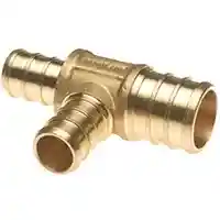 Main 1 - Pex Ap 3/4"X1/2"X1/2"Pex Tee Brass Apxt341212 - San Antonio Retail