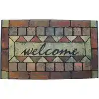 Main 1 - Mat Floor Rubber Welcome 18"X30" 06Abshe16 - San Antonio Retail