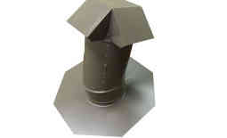 Main 2 - Roof Jack Brown 6"-4" 0/12-9/12 Adjustable Pitch - San Antonio Retail