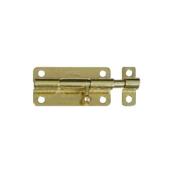 Main 3 - Barrel Bolt, 4", Brass N151-688 - San Antonio Retail