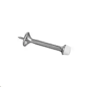 Main 1 - Door Stop, Rigid, 3", Satin Nickel, Medium Duty N325-464 - San Antonio Retail