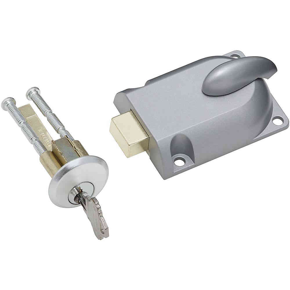 Main 4 - Garage Door Deadbolt Lock, Aluminum N280-784 - San Antonio Retail