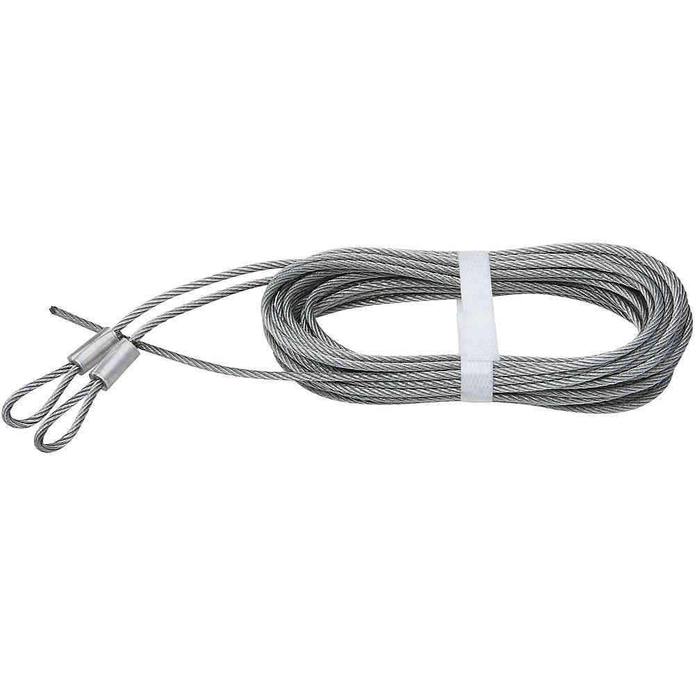 Main 4 - Garage Door Lift Cable, 12'X1/8", Galvanized N280-313 - San Antonio Retail