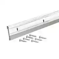 Main 1 - Door Sweep 36", Economy, Aluminum Flange, Vinyl Insert M-D 05629 - San Antonio Retail