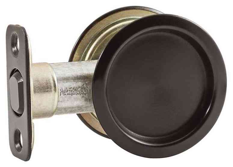 Main 3 - Pocket Door Pull, Oil Rubbed Bronze N350-314 - San Antonio Retail