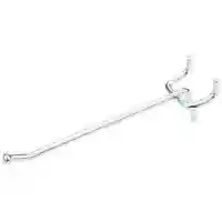 Main 1 - Peg Hook 4" Single Zinc N180-010 - San Antonio Retail