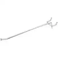 Main 1 - Peg Hook 6" Single Zinc N180-012 - San Antonio Retail