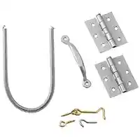 Main 1 - Screen/Storm*D* Door Hardware Set, Galvanized N107-490 - San Antonio Retail