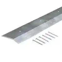 Main 1 - Carpet Trim 36"X1-3/8", Silver, Smooth Surface M-D 66092 834S  - San Antonio Retail