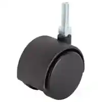 Main 1 - Floor Care Caster Stem Plastic Black Rigid 2-Wheel 2"Jc-F08 - San Antonio Retail