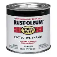 Main 1 - Paint Oil Base Enamel Satin Black Rustoleum 7777730  - San Antonio Retail