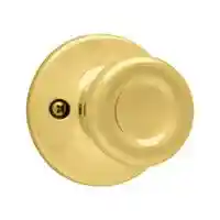 Main 1 - Dummy Knob, Kwikset, Tylo, Polished Brass 488T3CPUS3 - San Antonio Retail