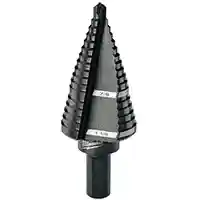 Main 1 - Drill Bit Step Bit Milwaukee #9 7/8"-1-1/8" 48-89-9209 - San Antonio Retail
