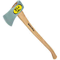 Main 2 - Axe Single Bit 3-1/2Lb Vulcan Pro Deluxe Wood Handle 34484  - San Antonio Retail