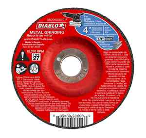 Main 4 - Grinding Wheel Metal 4" Disc Type 27 Diablo DBD040250701F - San Antonio Retail