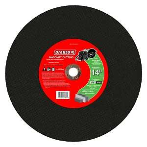 Main 1 - Cut Off Wheel Masonry 14" High Speed Cut Off Disc 20mm Diablo DBD140125G01C - San Antonio Retail