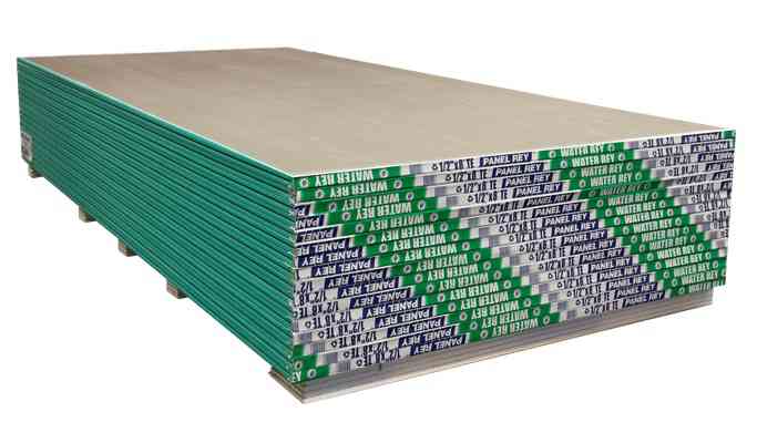 Main 1 - Gypsum Wallboard 4X8 5/8" Water & Mold Resistant - San Antonio Retail