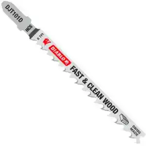 Main 1 - Saw Blade Jig 4" 5-Pack 6 TPI Bi-Metal T-Shank Fast Cuts in Clean Wood Diablo DJT101D5 - San Antonio Retail