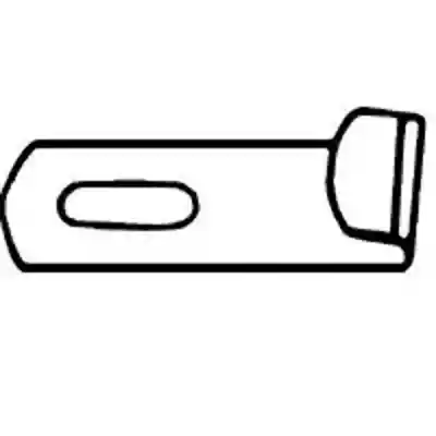 Mirror Clips Fixed 208320 "J" Hook 4Pk - San Antonio Retail