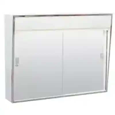 Medicine Cabinet Chrome Slider 24X18 701L - San Antonio Retail